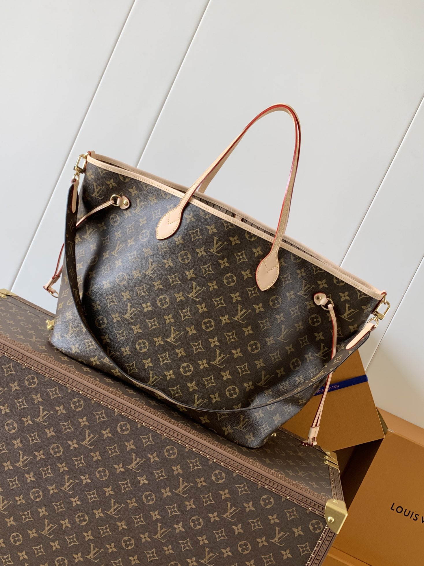 Bagsaaa L0vis Vvtt0n M11948 Neverfull Reversible Bandoulière Inside Out GM Bag - 39 x 32 x 19 cm