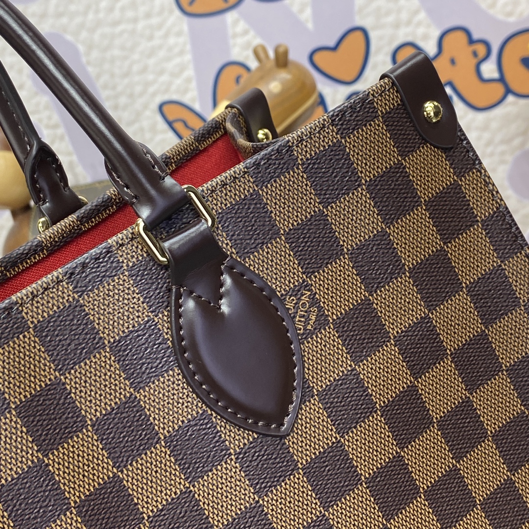 Bagsaaa L0vis Vvtt0n N00065 OnTheGo MM Bag Damier Ebene - 35 x 27 x 14 cm