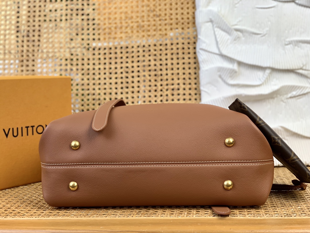 Bagsaaa L0vis Vvtt0n M25342 Low Key Cabas MM Brown - 47x30x14cm