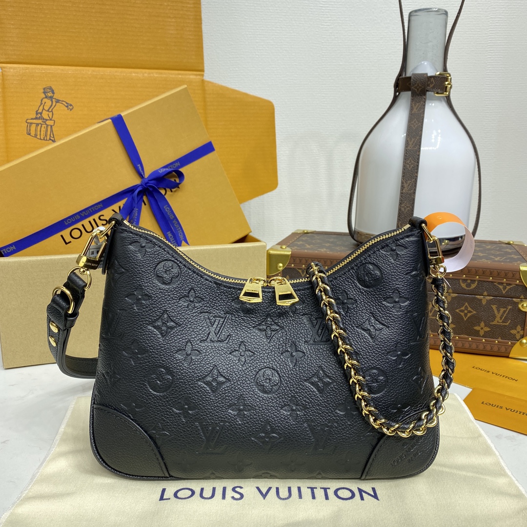Bagsaaa L0vis Vvtt0n M12930 Boulogne Bag Black - 29 x 16 x 9.5 cm