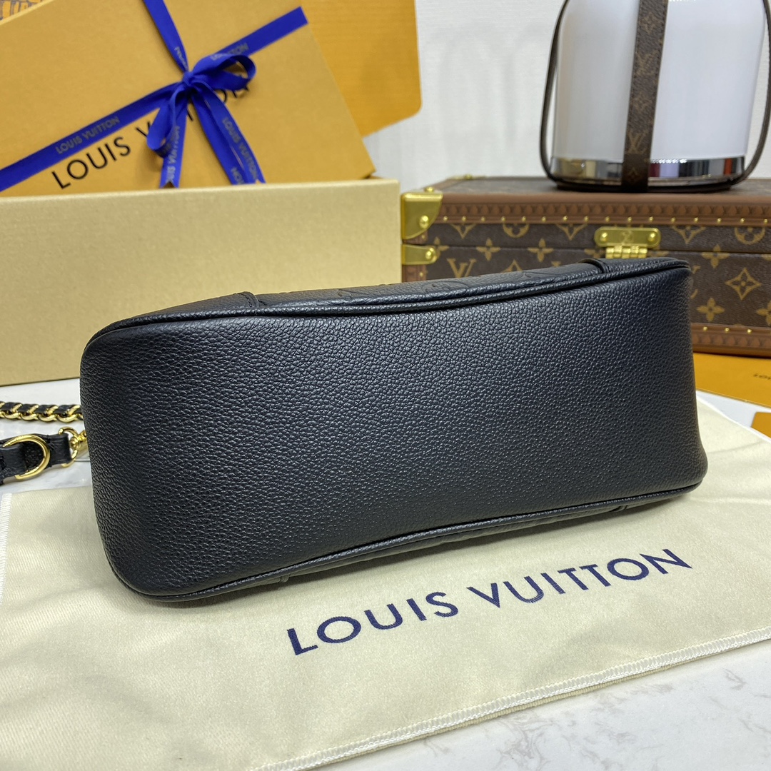 Bagsaaa L0vis Vvtt0n M12930 Boulogne Bag Black - 29 x 16 x 9.5 cm