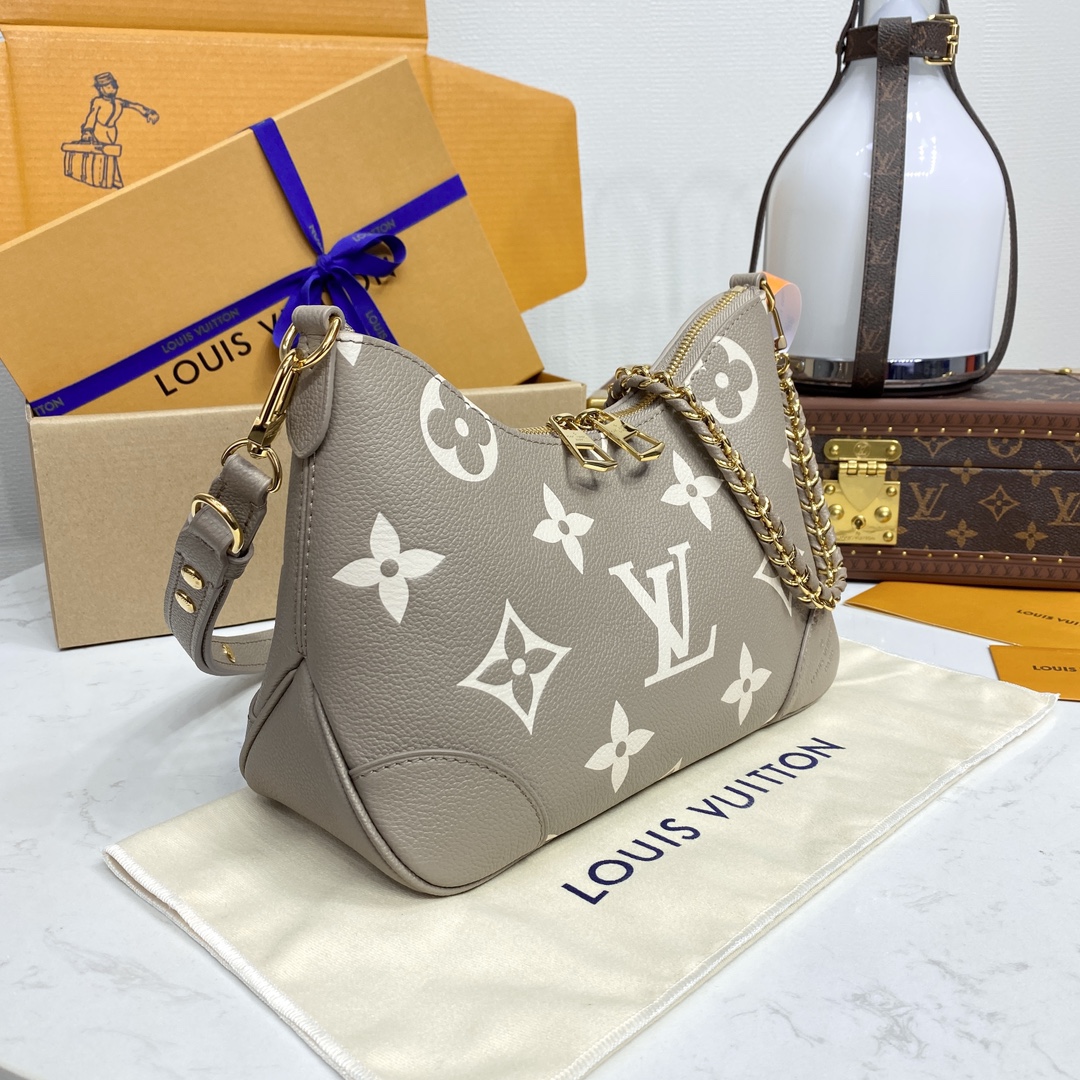 Bagsaaa L0vis Vvtt0n M13224 Boulogne Bag Dove Grey/Cream - 29 x 16 x 9.5 cm