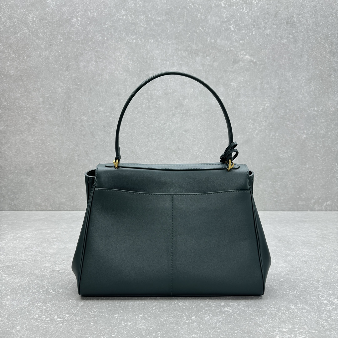 Bagsaaa Ba1en*iaga Rodeo Medium Handbag in Pine Green - 35x23x11 cm