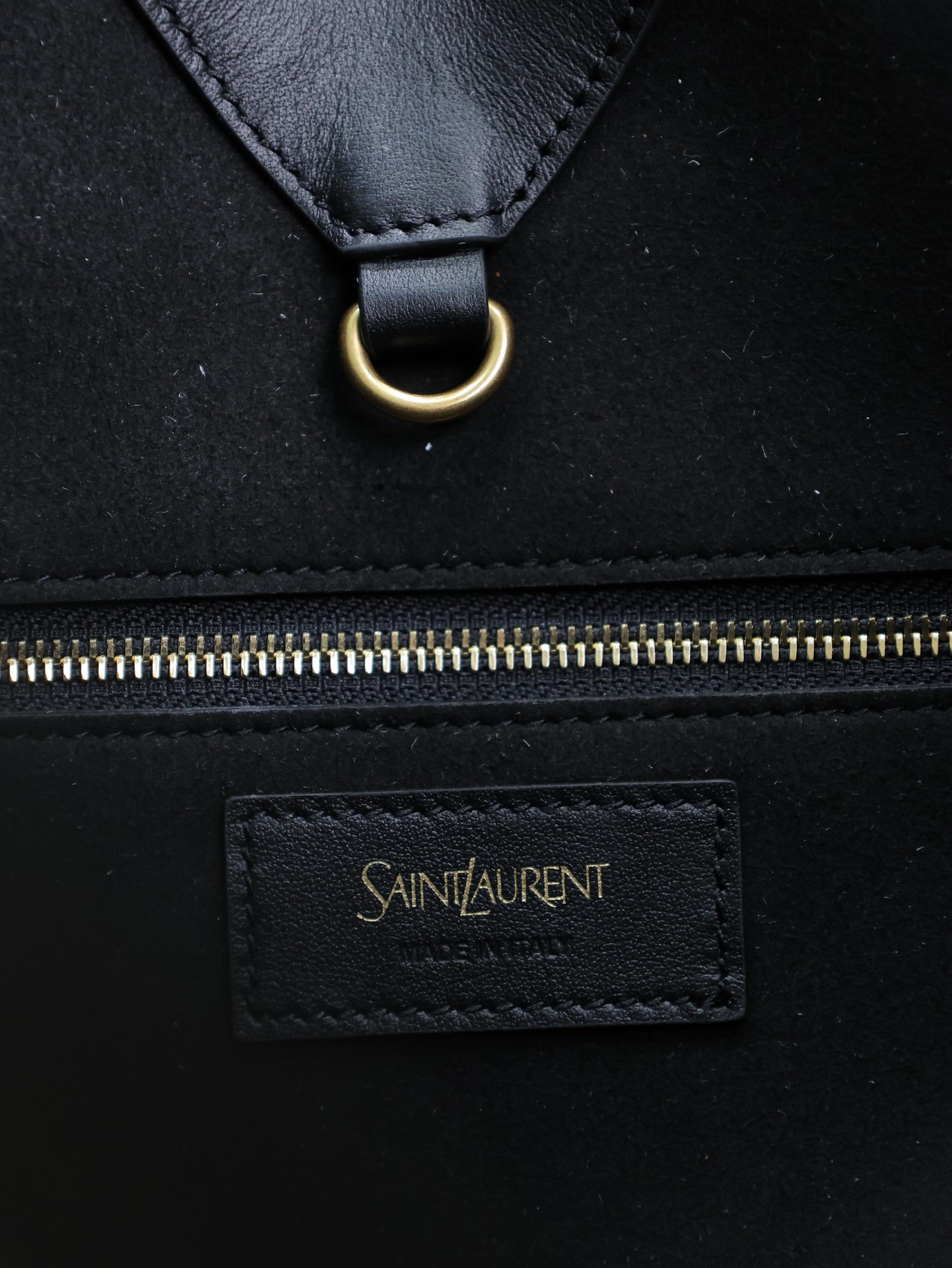 Bagsaaa Y51 Y Tote In Leather Black - 37 X 32 X 27–22 CM