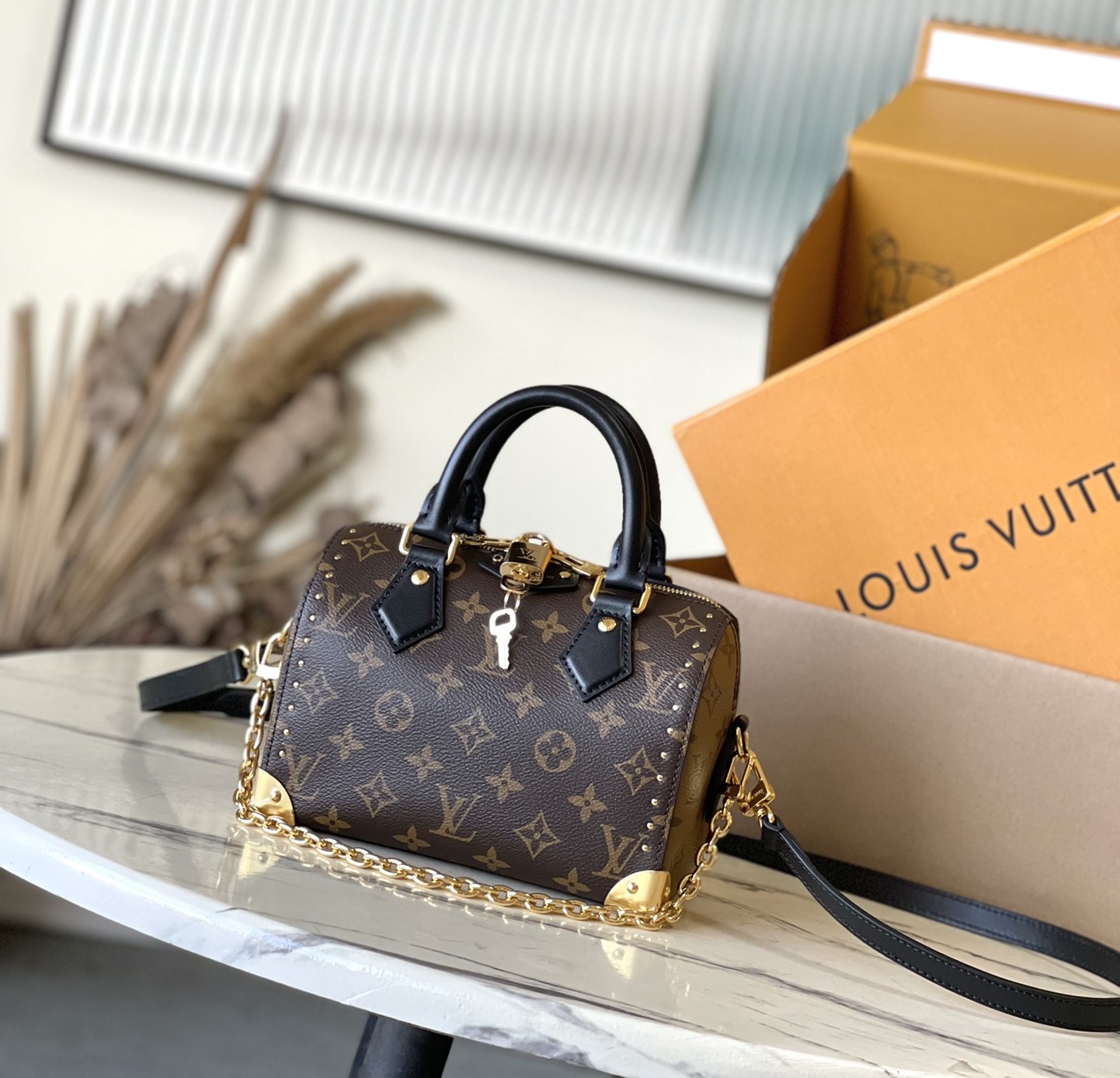 Bagsaaa L0vis Vvtt0n M13146 Speedy Trunk 20 Monogram - 20.5 x 16 x 11 cm