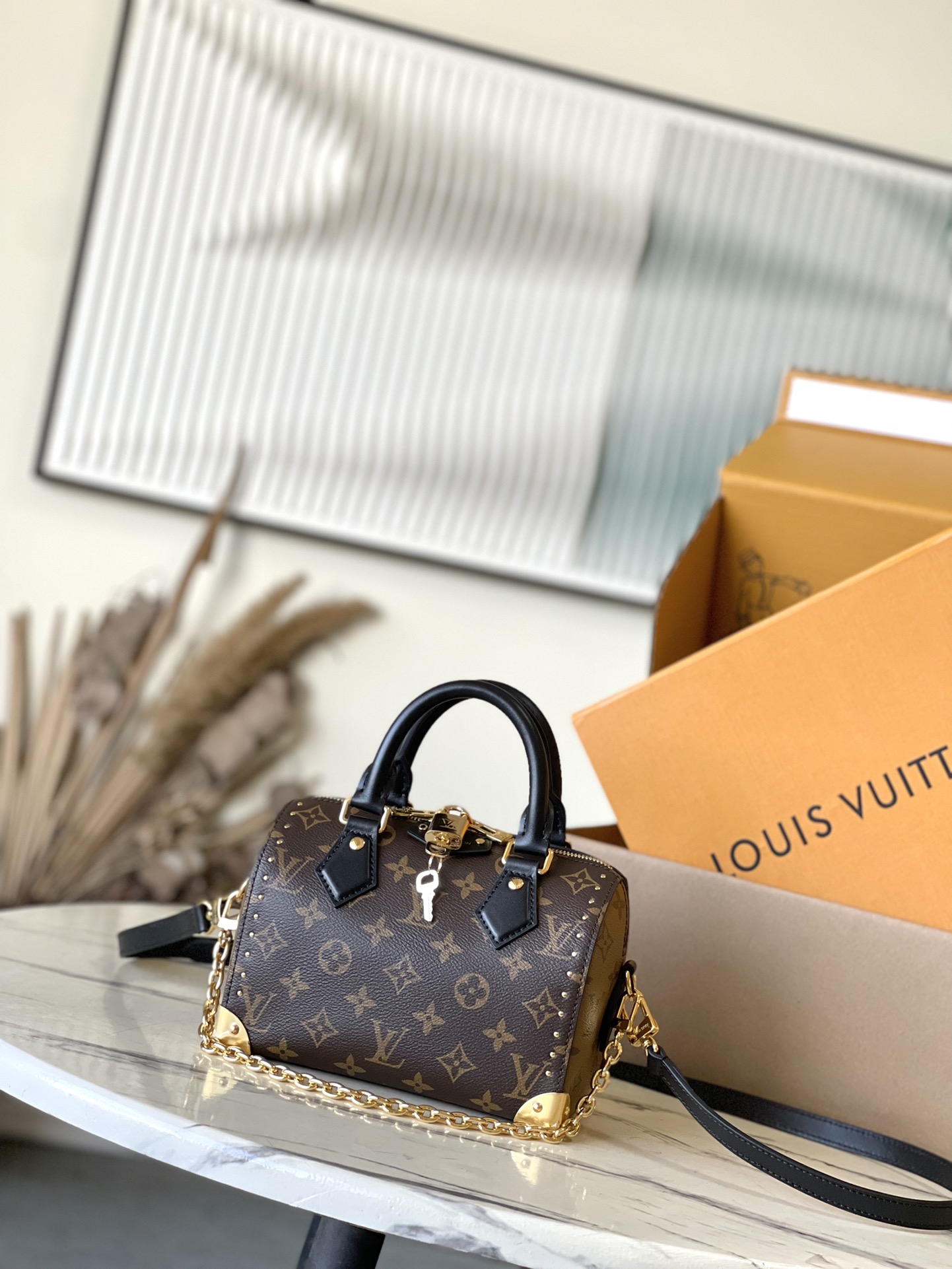 Bagsaaa L0vis Vvtt0n M13146 Speedy Trunk 20 Monogram - 20.5 x 16 x 11 cm
