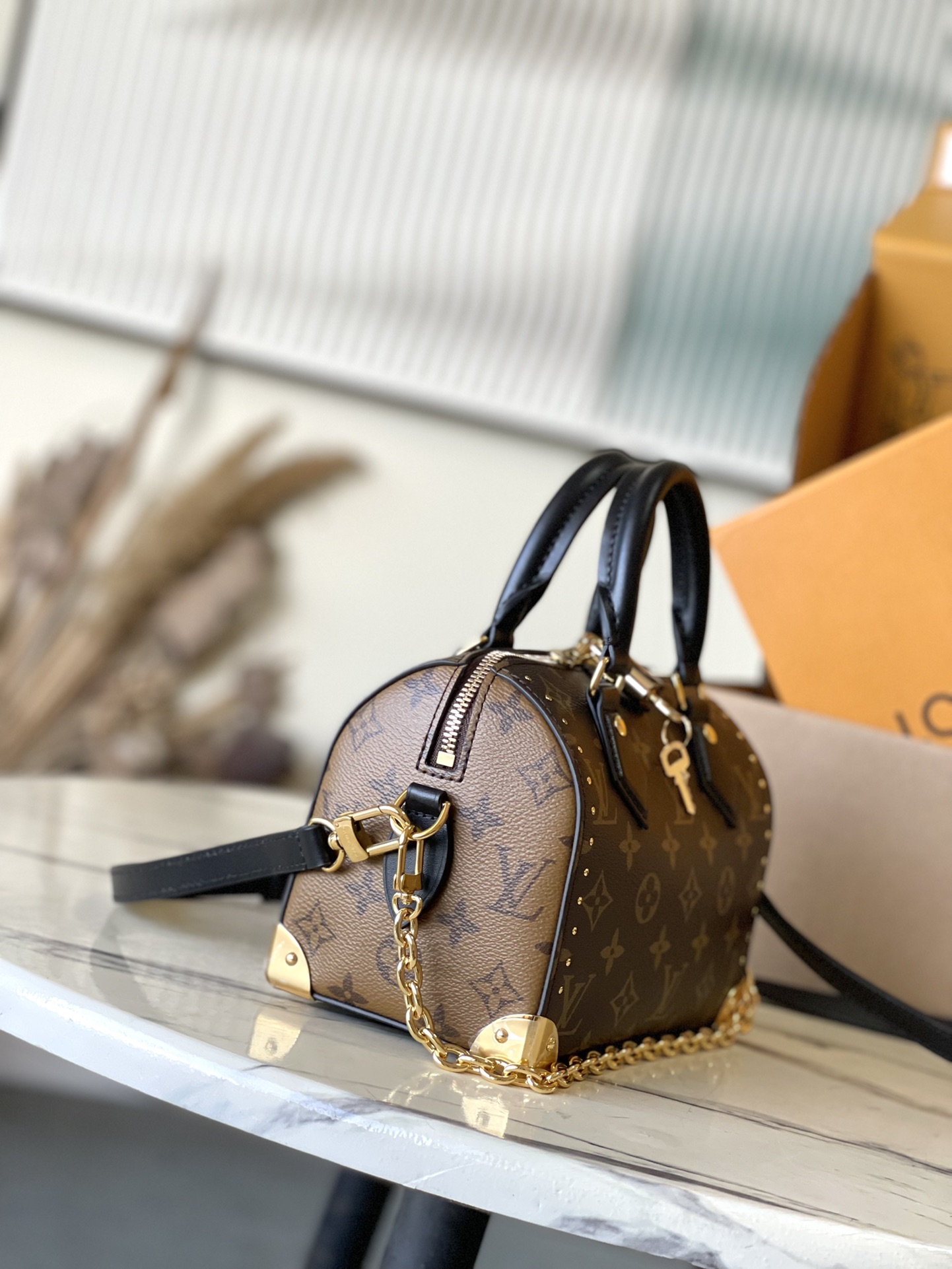 Bagsaaa L0vis Vvtt0n M13146 Speedy Trunk 20 Monogram - 20.5 x 16 x 11 cm