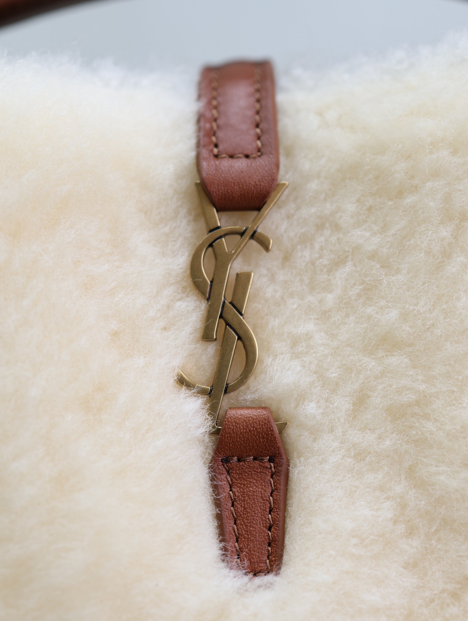 Bagsaaa Y51 LE 37 mini in shearling 765870 - 15x13x6 cm
