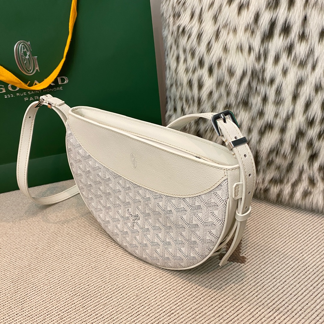 Bagsaaa G09ard Hirondelle bag white - 25X6X17 cm
