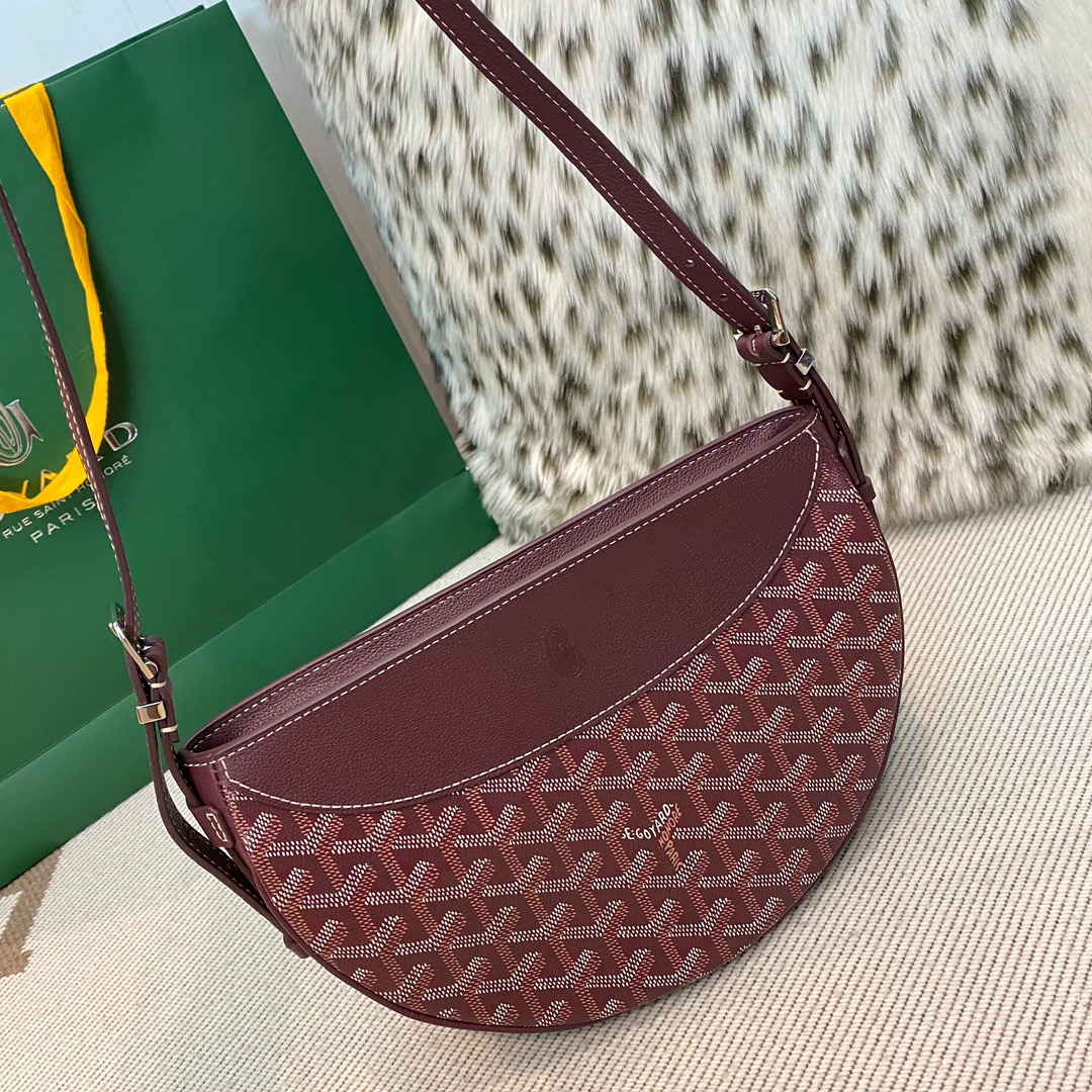 Bagsaaa G09ard Hirondelle bag dark red - 25X6X17 cm