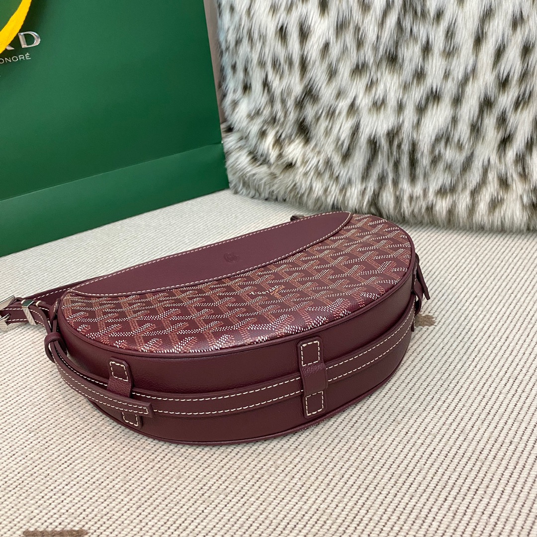 Bagsaaa G09ard Hirondelle bag dark red - 25X6X17 cm
