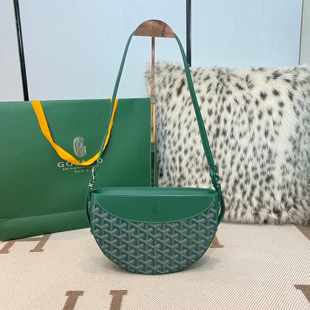 Bagsaaa G09ard Hirondelle bag green - 25X6X17 cm
