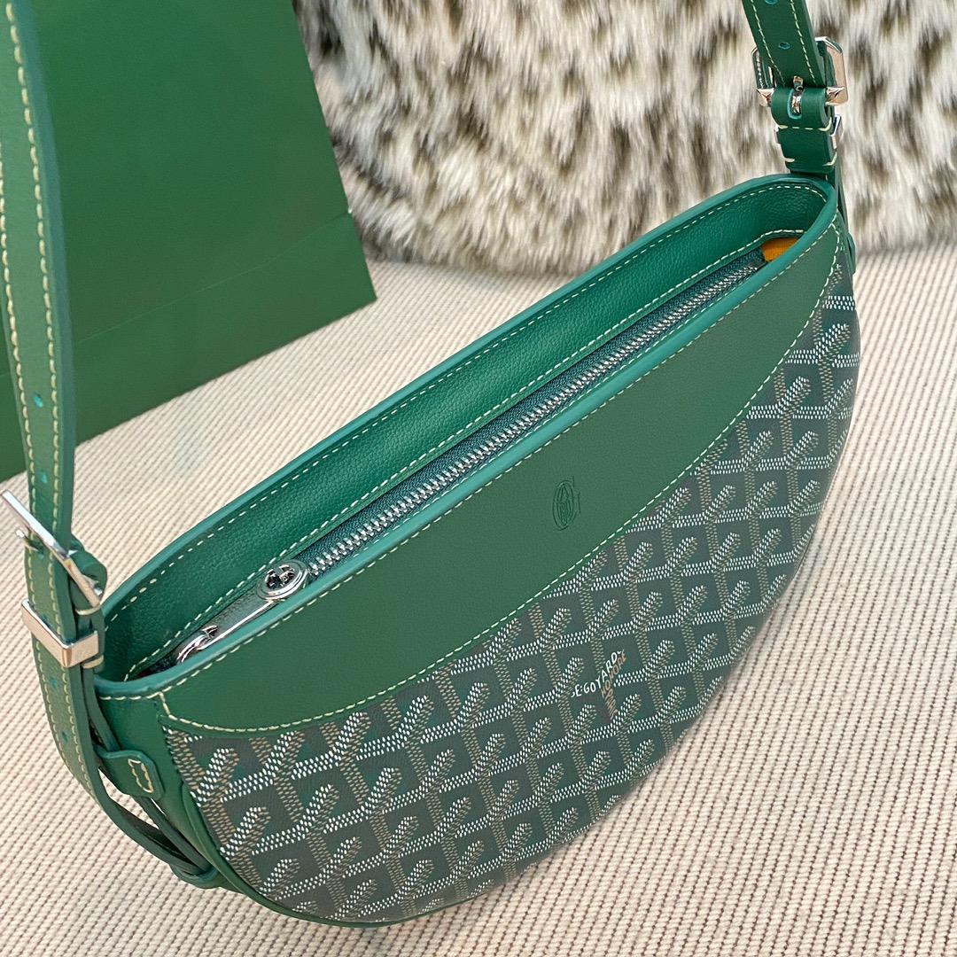 Bagsaaa G09ard Hirondelle bag green - 25X6X17 cm