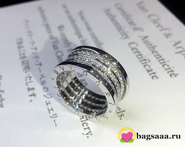 Bagsaaa Bv1g*ai B.Zero3 D1am0nd Ring