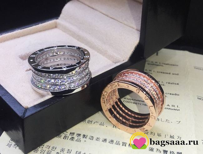 Bagsaaa Bv1g*ai B.Zero3 D1am0nd Ring