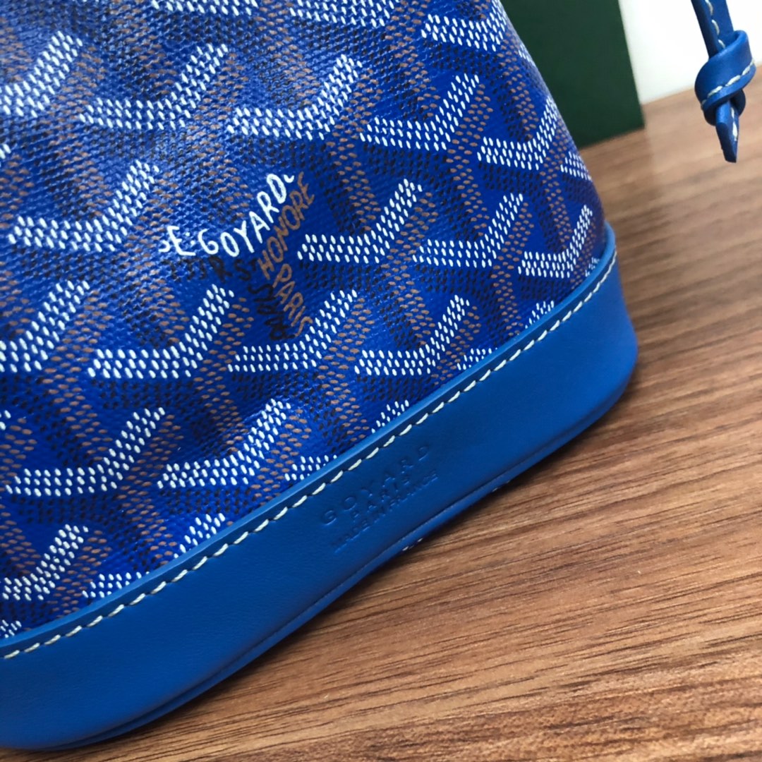Bagsaaa G09ard Petit Flot Bucket Bag Blue - 23cm