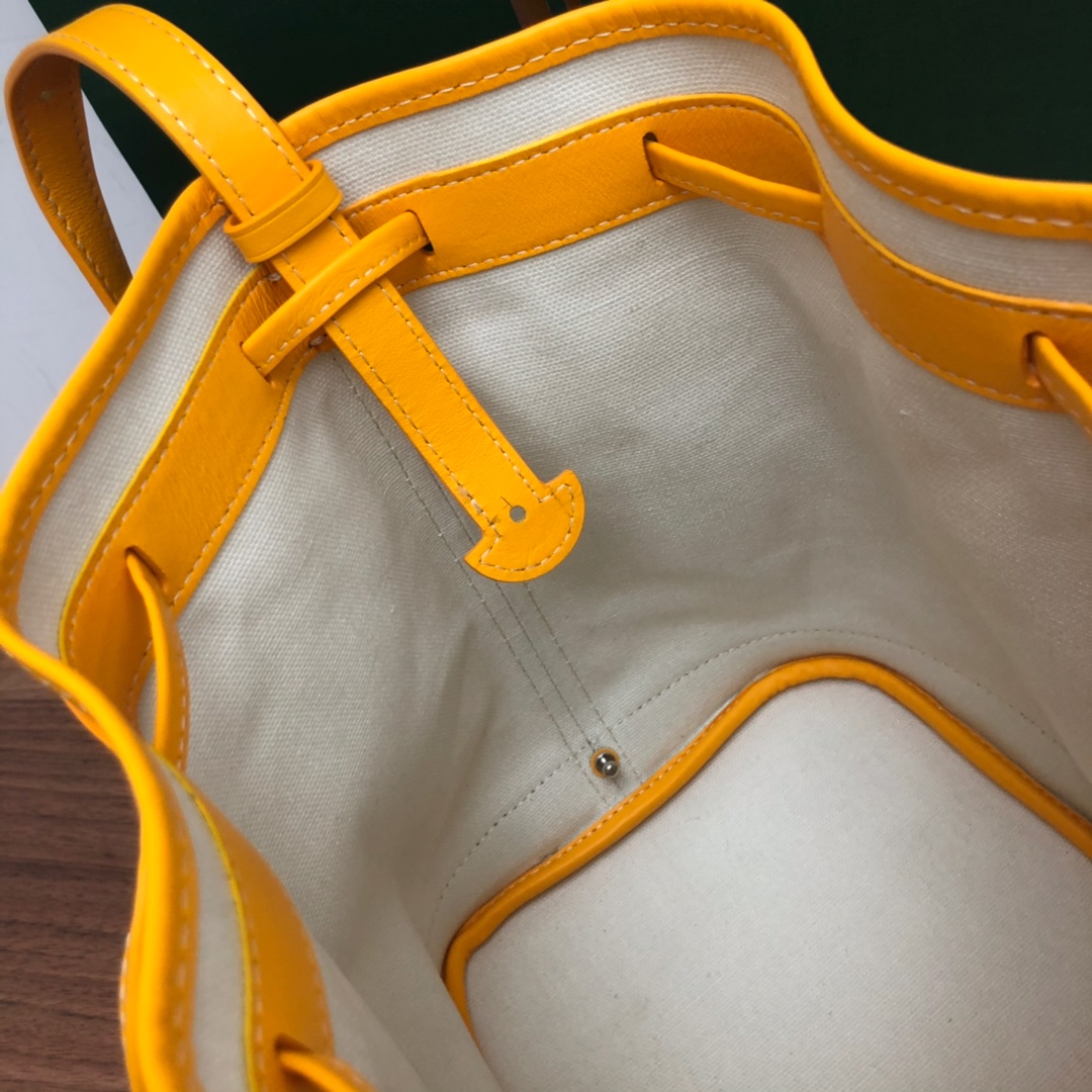 Bagsaaa G09ard Petit Flot Bucket Bag Yellow - 23cm