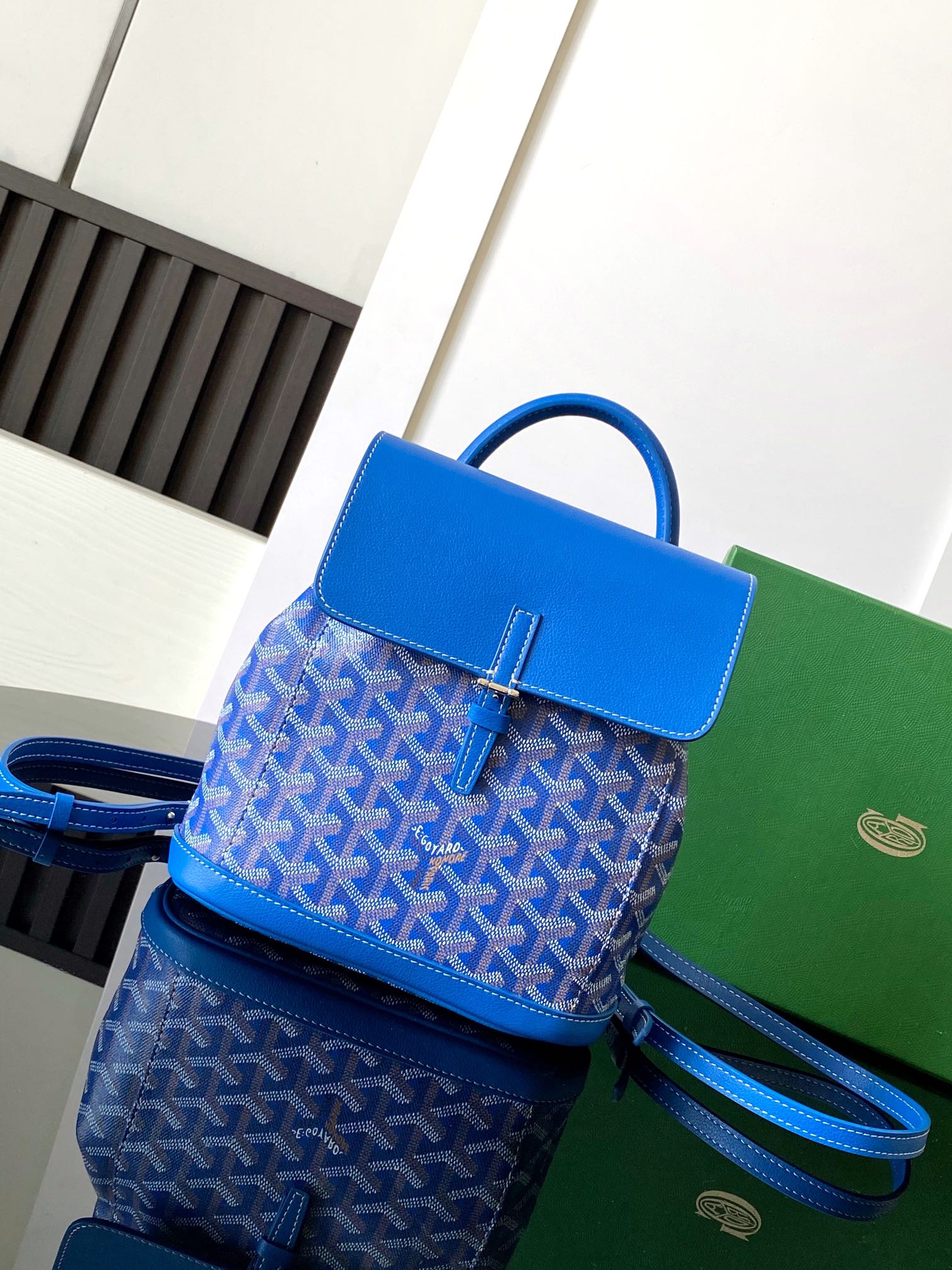 Bagsaaa G09ard Alpin Mini Backpack Blue - 23 x 9.5 x 19 cm