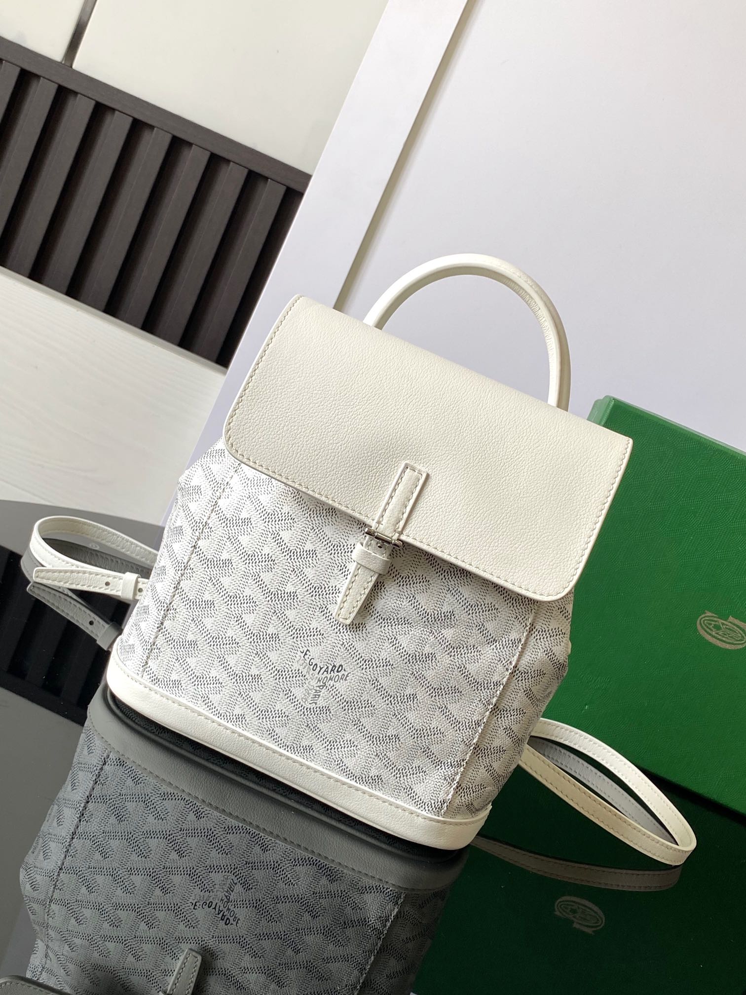 Bagsaaa G09ard Alpin Mini Backpack White - 23 x 9.5 x 19 cm