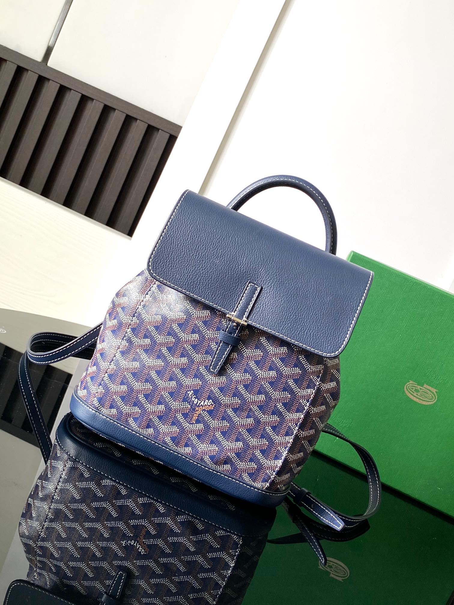 Bagsaaa G09ard Alpin Mini Backpack Dark Blue - 23 x 9.5 x 19 cm