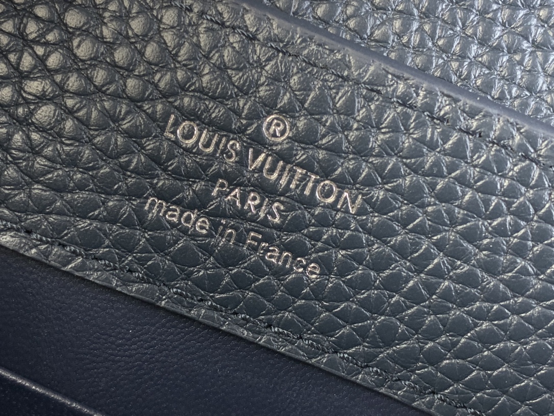 Bagsaaa L0vis Vvtt0n M12751 Capucines Mini Bag Navy Blue - 21 x 13.6 x 8 cm