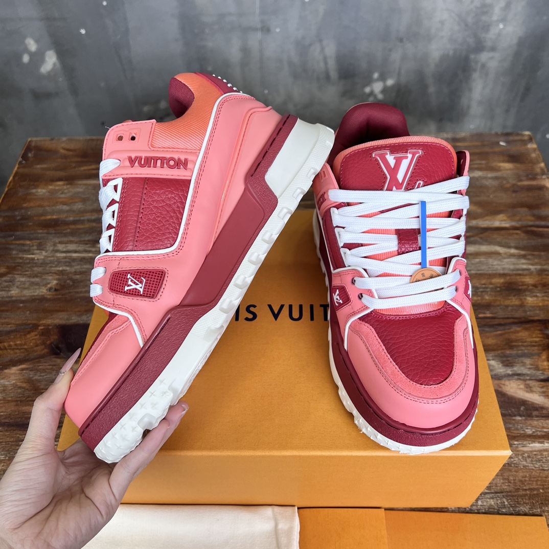 Bagsaaa LV Sneakers Maxi Red