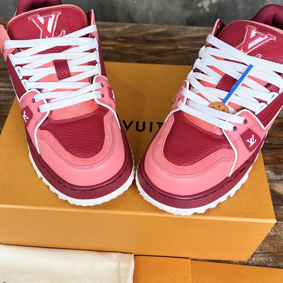 Bagsaaa LV Sneakers Maxi Red