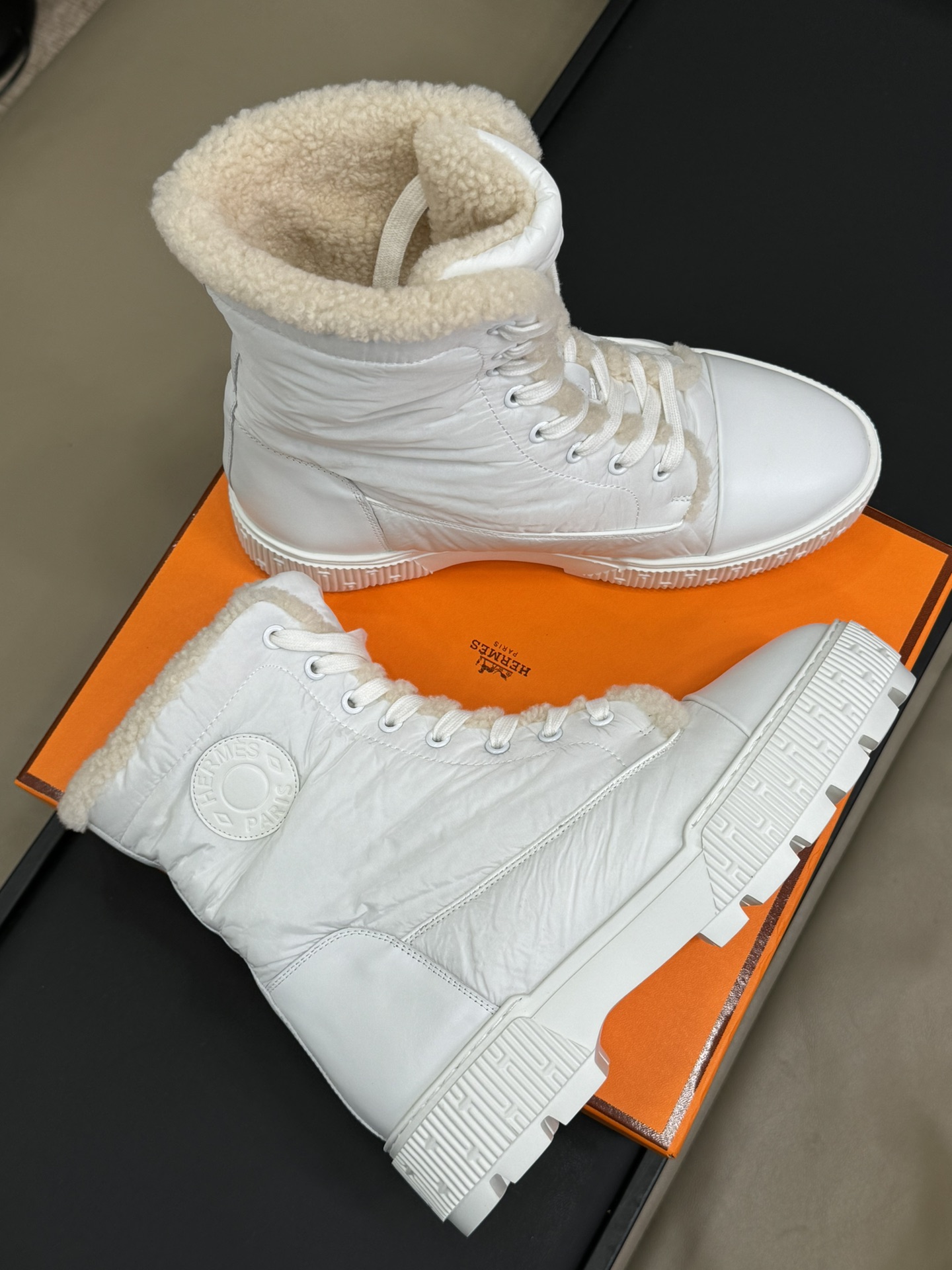 Bagsaaa H**me5 Fresh ankle boot white