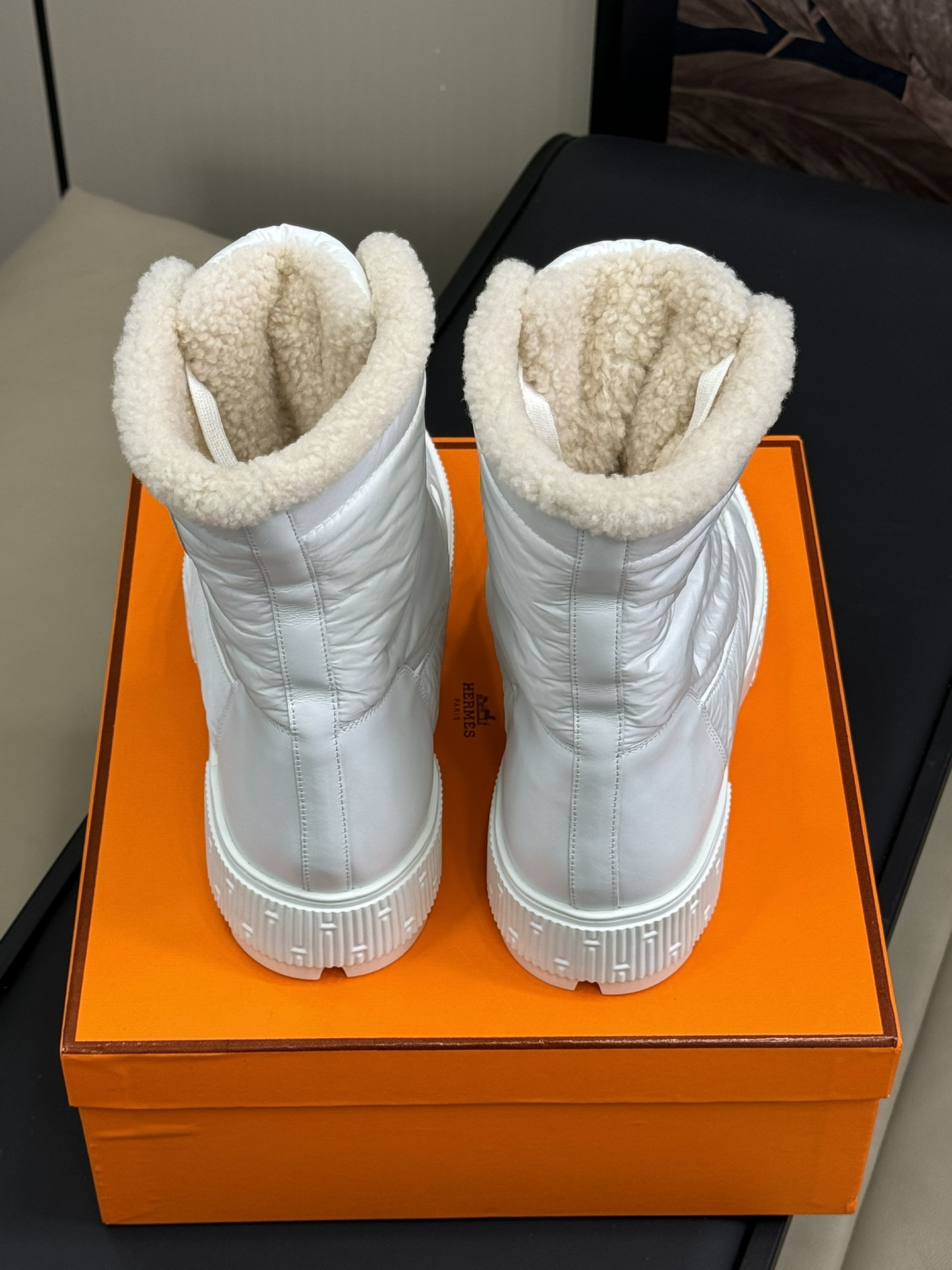 Bagsaaa H**me5 Fresh ankle boot white
