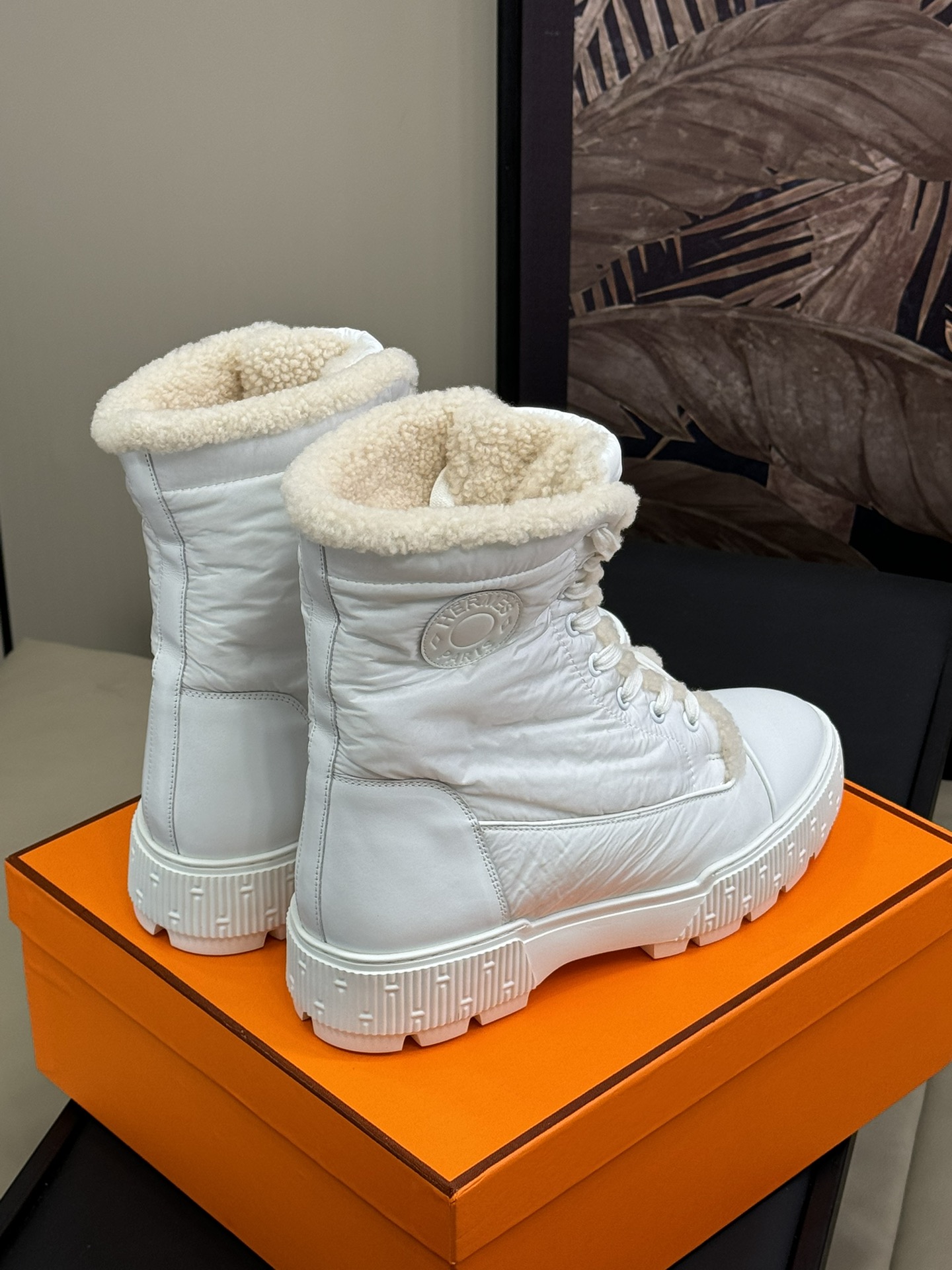 Bagsaaa H**me5 Fresh ankle boot white