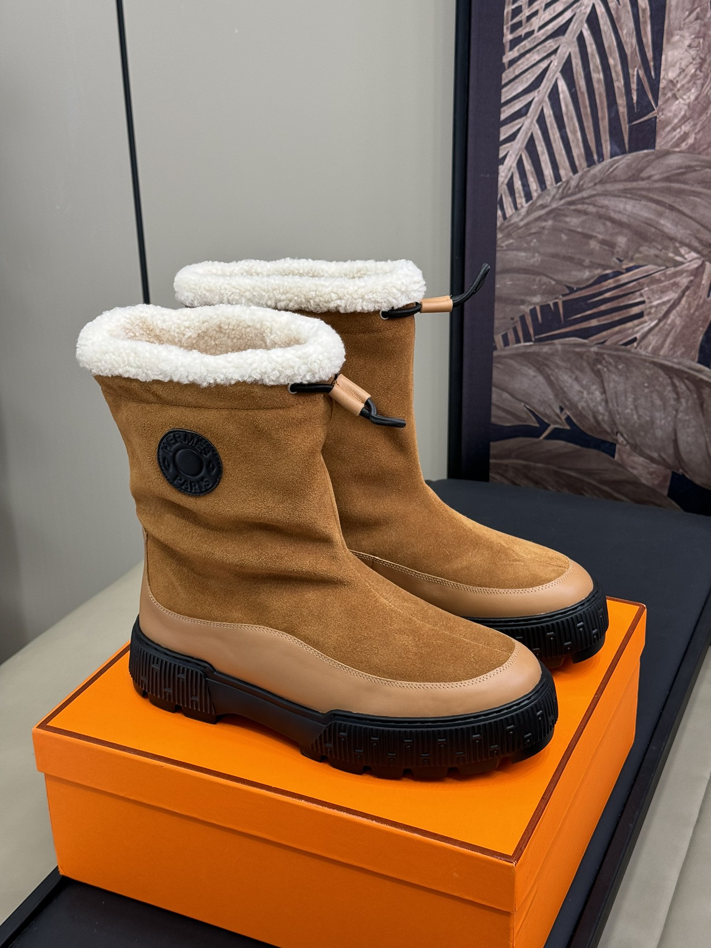 Bagsaaa H**me5 Journey ankle boot brown suede