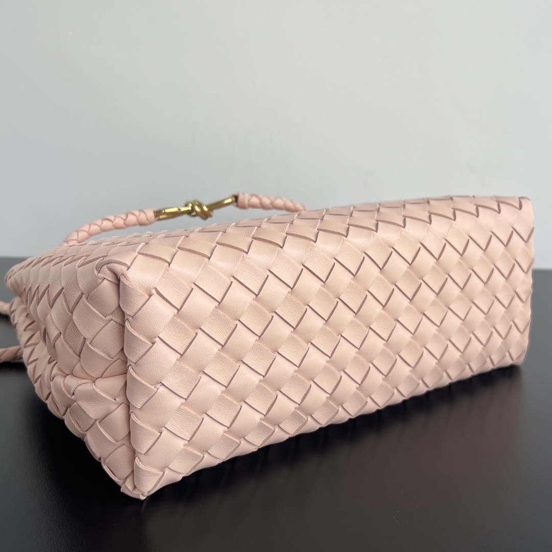 Bagsaaa B0tt*ga Ven*ta Andiamo Light Pink 766016 - 32x25x11 cm