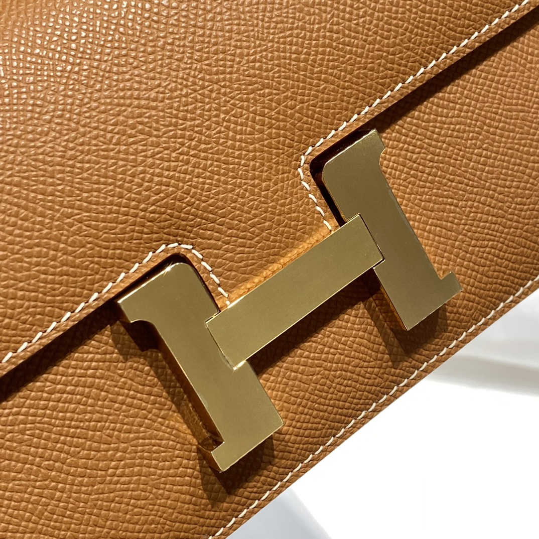 Bagsaaa H**me5 Constance Elan Brown & Gold - 24x12x4 cm