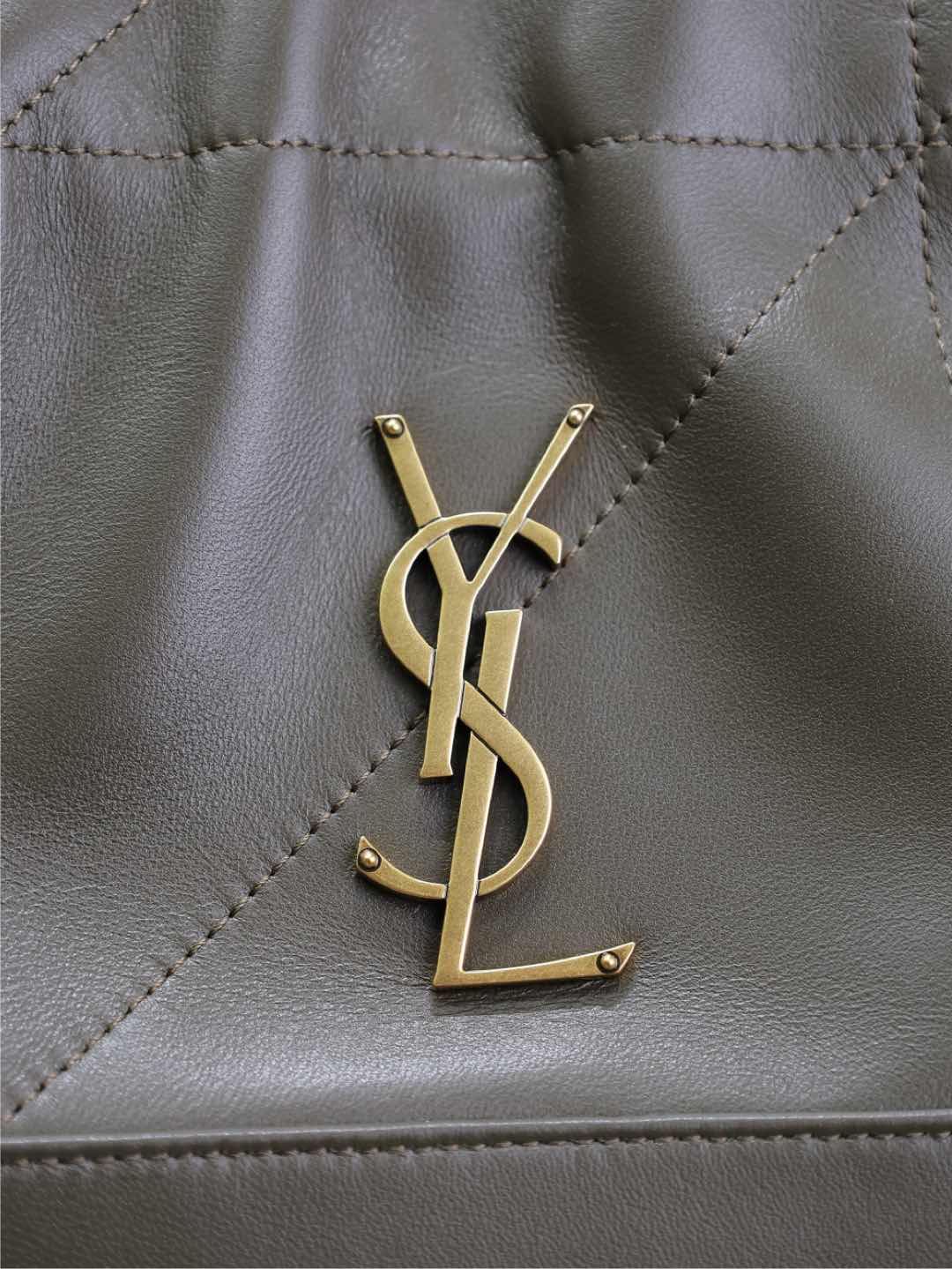 Bagsaaa Y51 Jamie Shopping in lambskin 809824 light musk - 35 X 35 X 10 CM