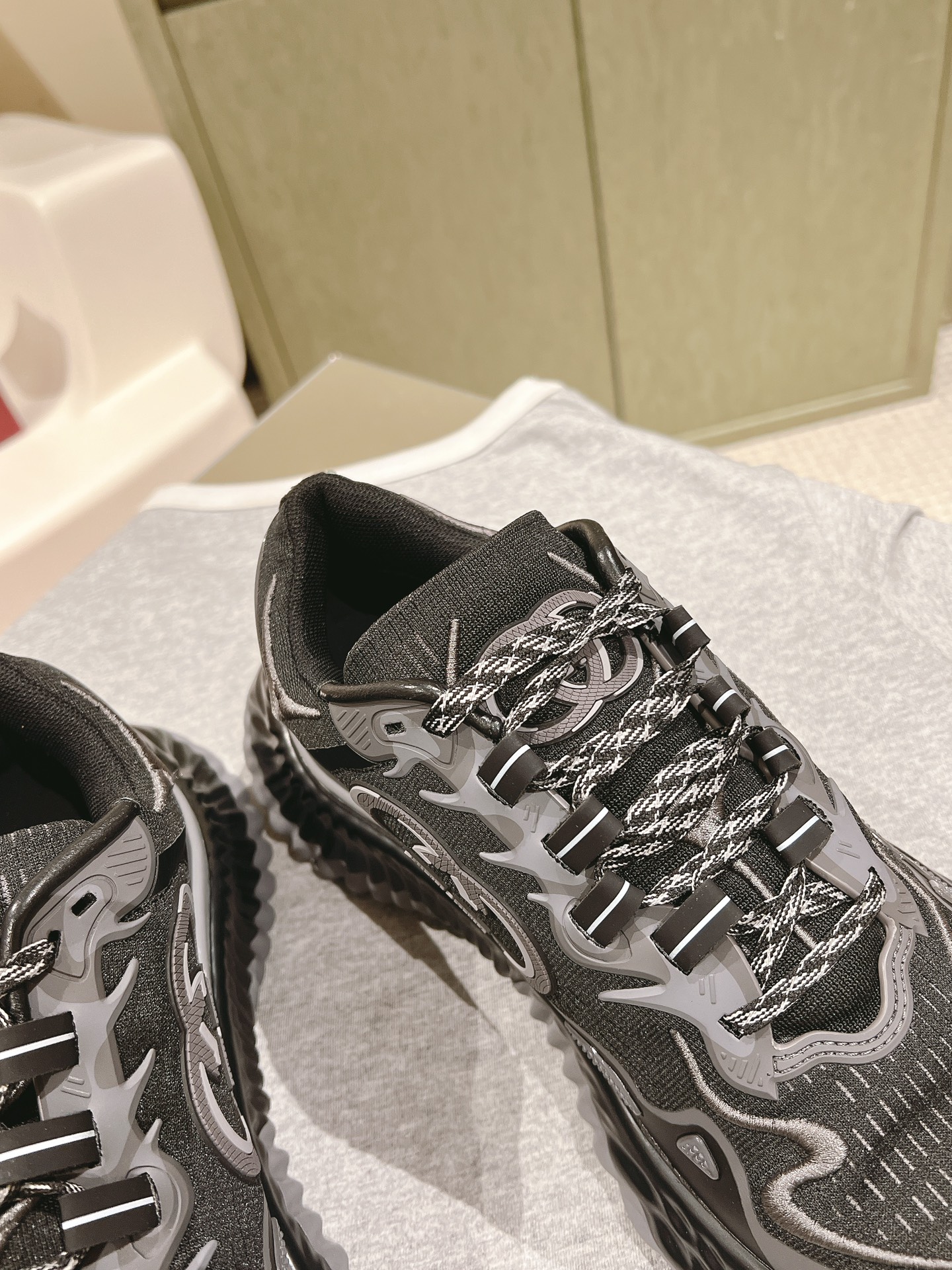 Bagsaaa Gvc*1 Ripple sneaker black