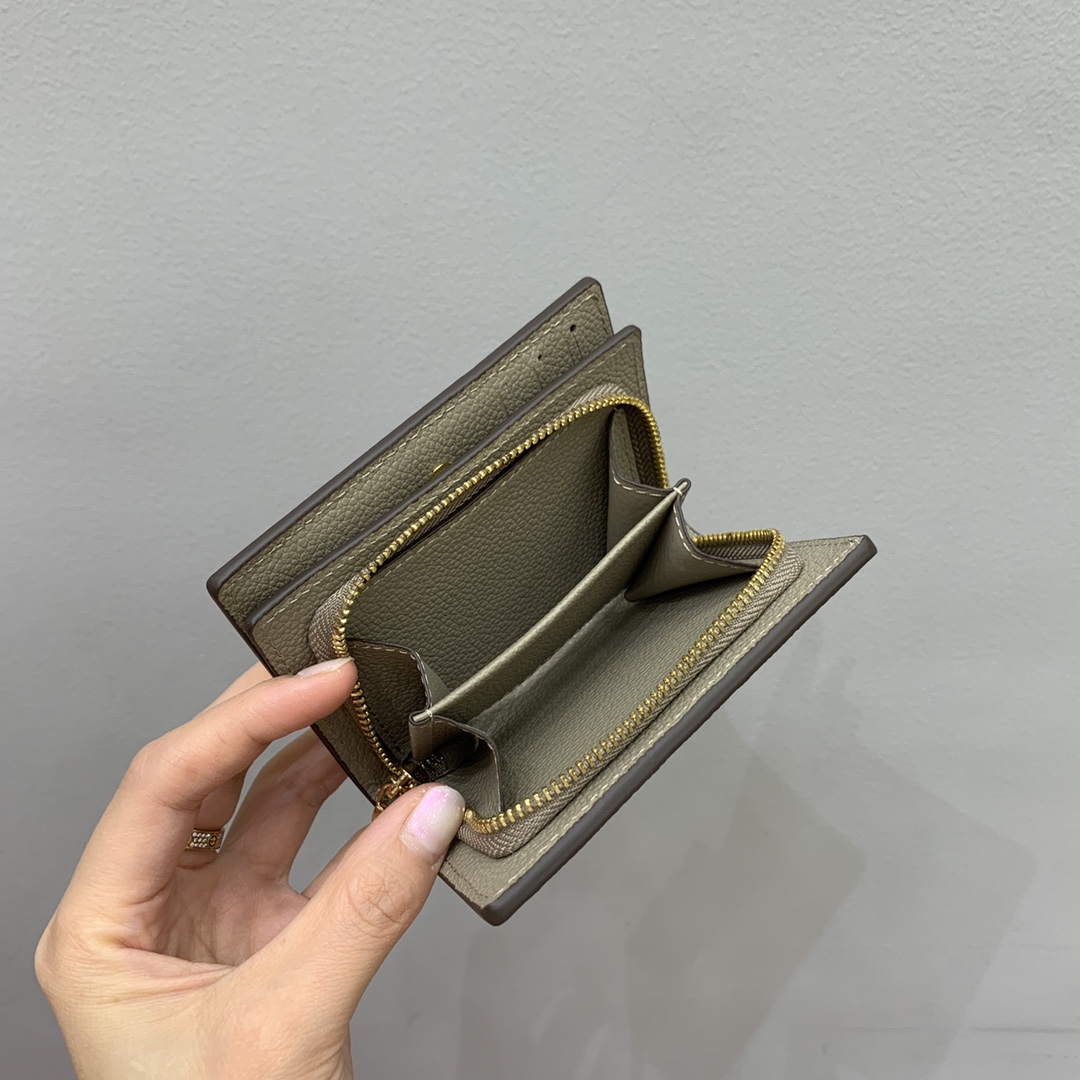 Bagsaaa L0vis Vvtt0n M82370 Cléa Wallet Gray - 8.5 x 3.5 x 11 cm