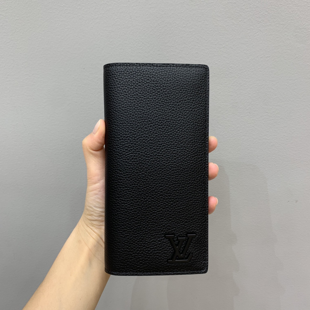 Bagsaaa L0vis Vvtt0n M69980 Brazza Wallet Black - 19cm