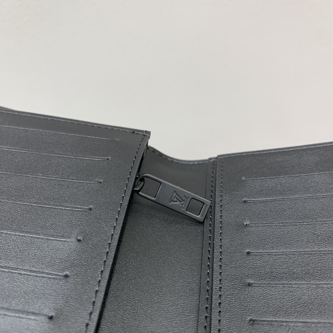 Bagsaaa L0vis Vvtt0n M69980 Brazza Wallet Black - 19cm
