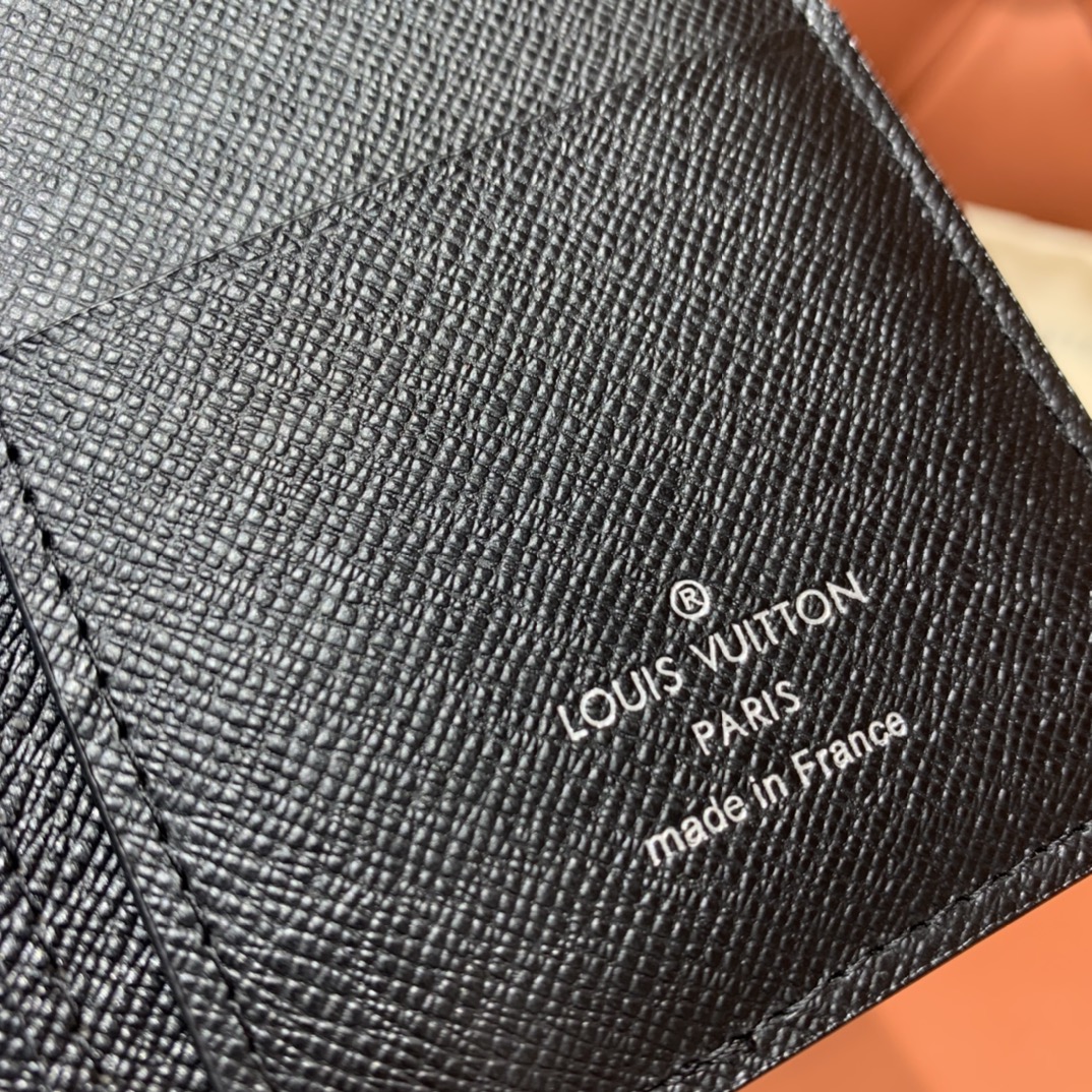 Bagsaaa L0vis Vvtt0n N62665 Brazza Wallet Damier Graphite - 19cm