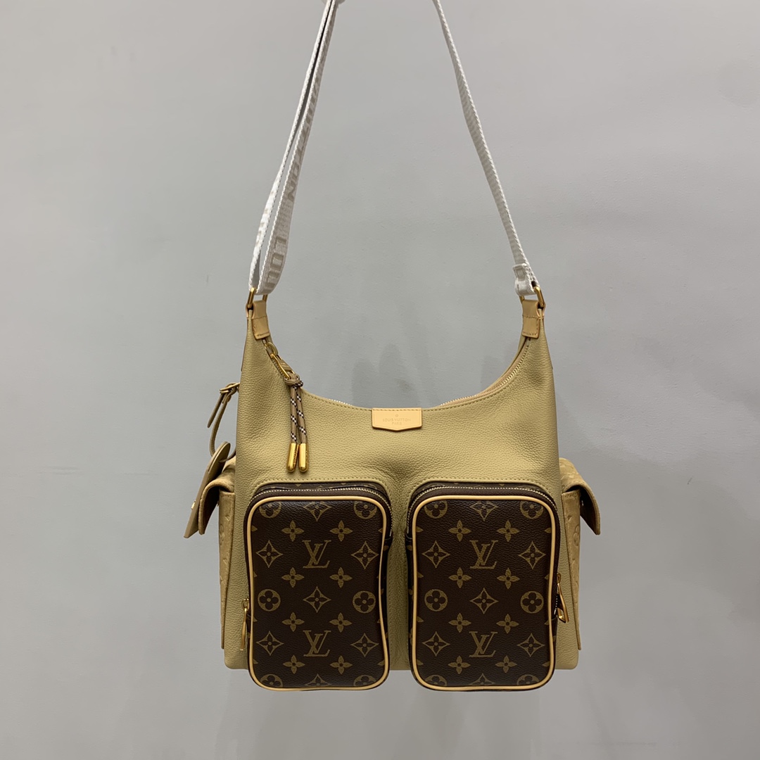 Bagsaaa L0vis Vvtt0n M12697 Hobo Cargo Beige - 34.5 x 27 x 19.7 cm