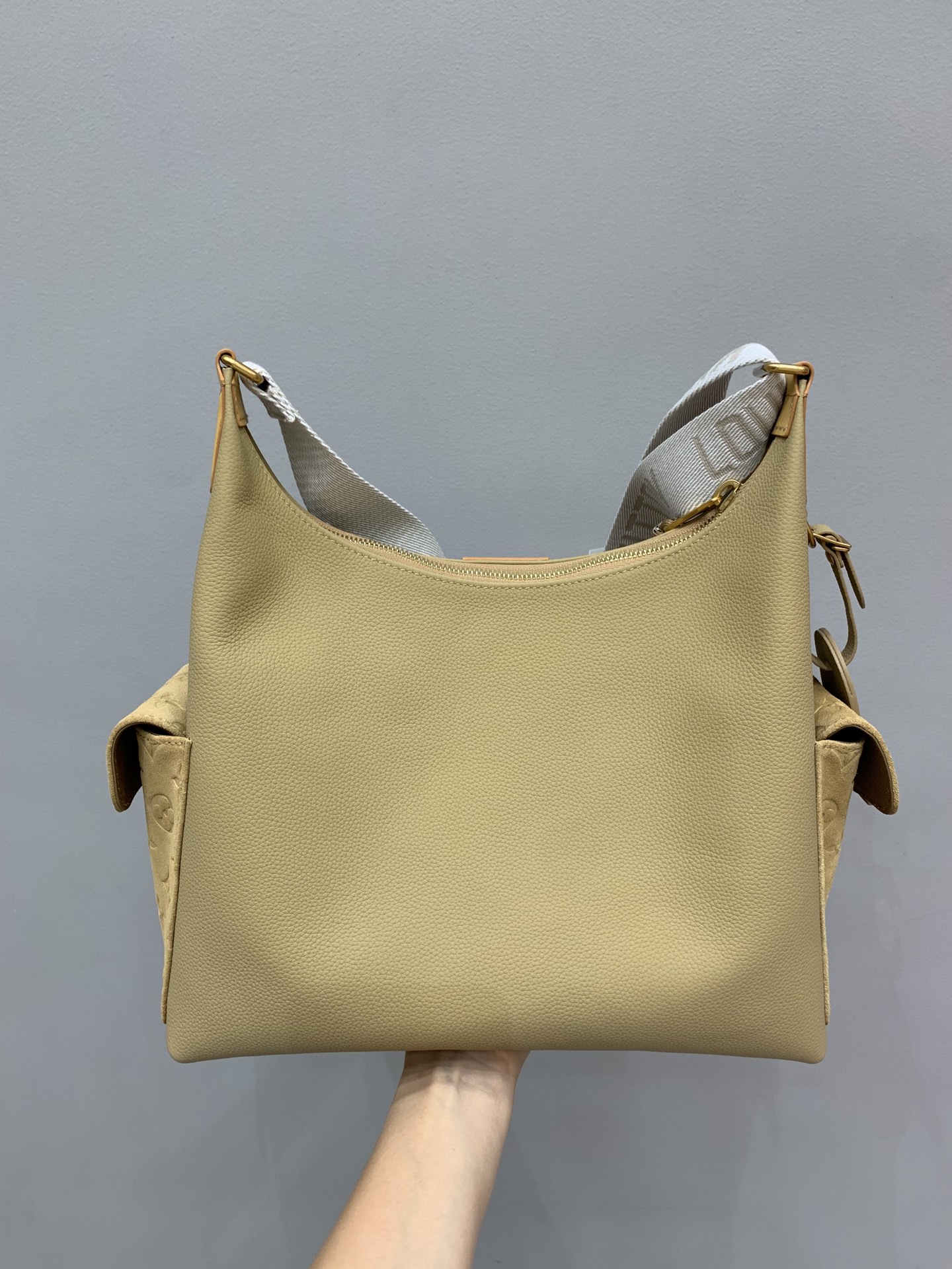 Bagsaaa L0vis Vvtt0n M12697 Hobo Cargo Beige - 34.5 x 27 x 19.7 cm