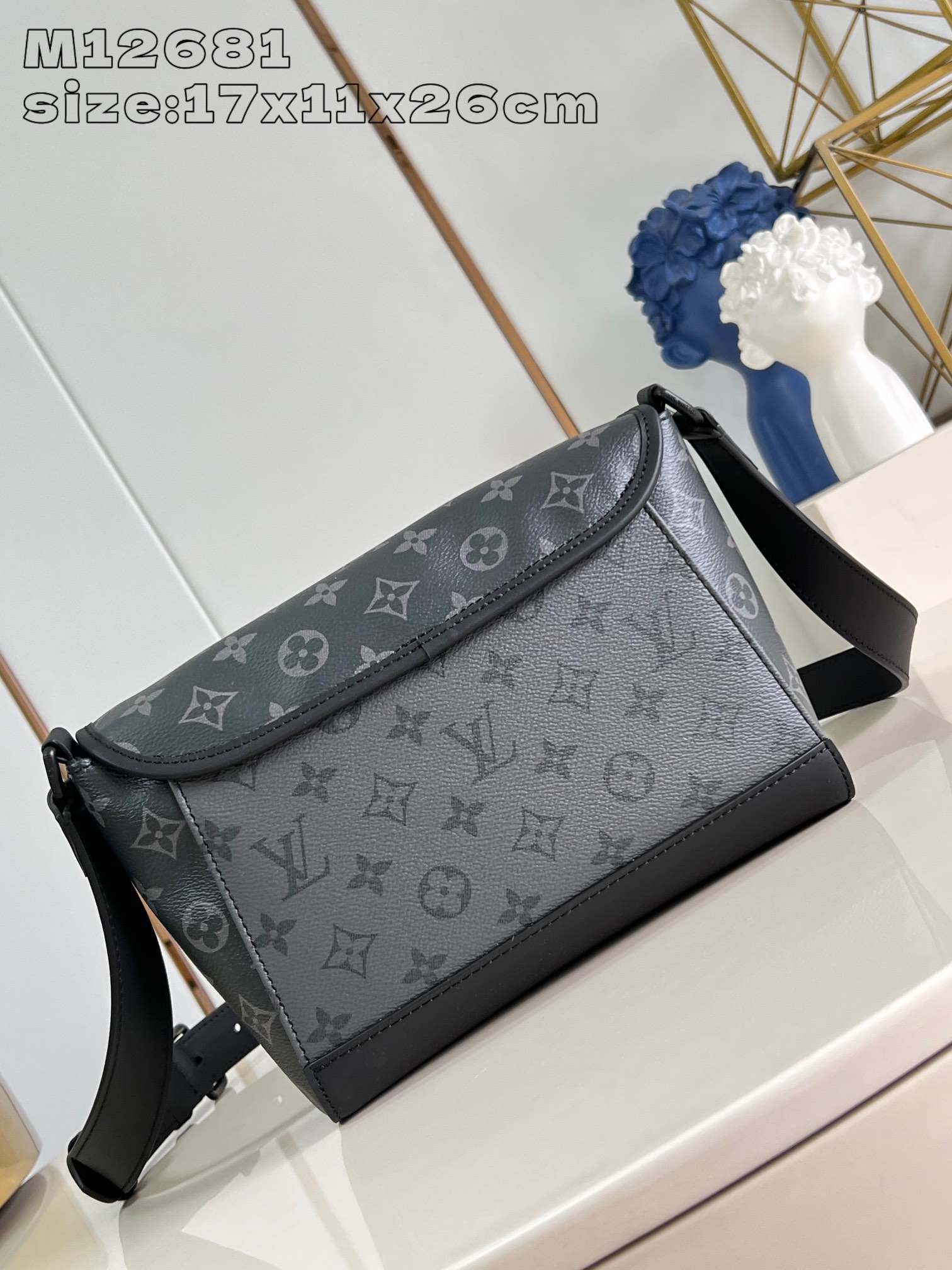 Bagsaaa L0vis Vvtt0n M12681 Pulse Messenger Bag - 26.6 x 17 x 11 cm