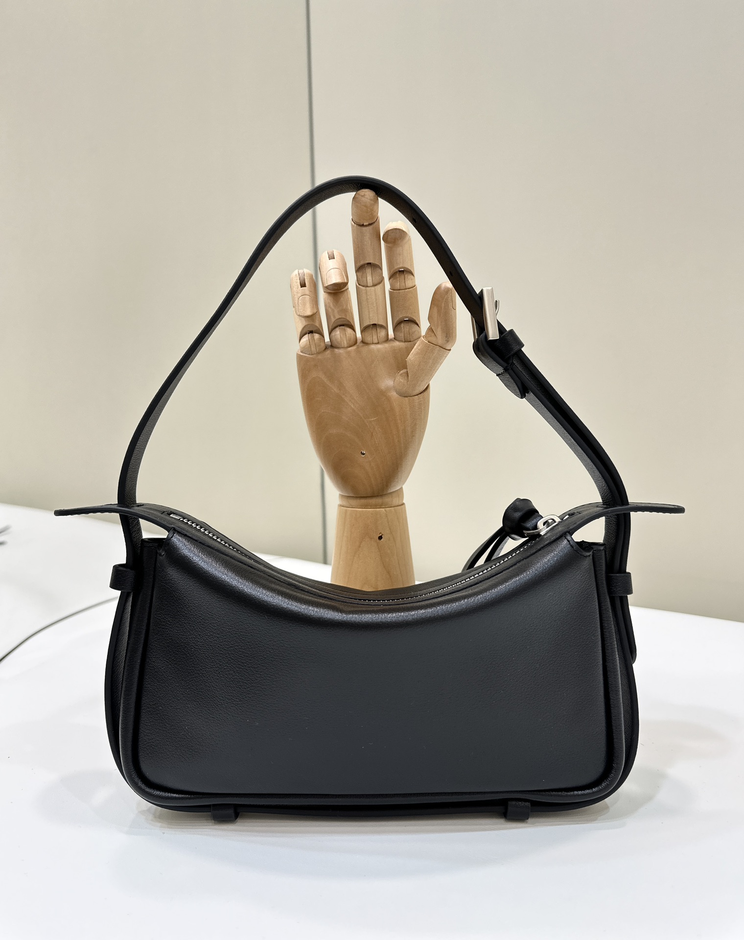 Bagsaaa Simply F**di Mini Black leather mini-bag - 22cm