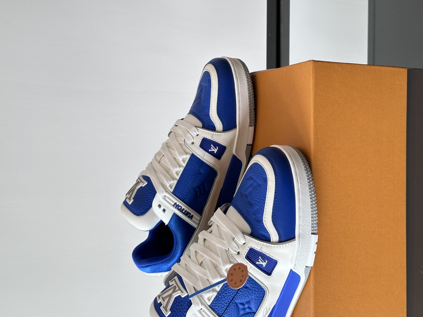 Bagsaaa L0vis Vvtt0n LV Sneakers Gaston Blue