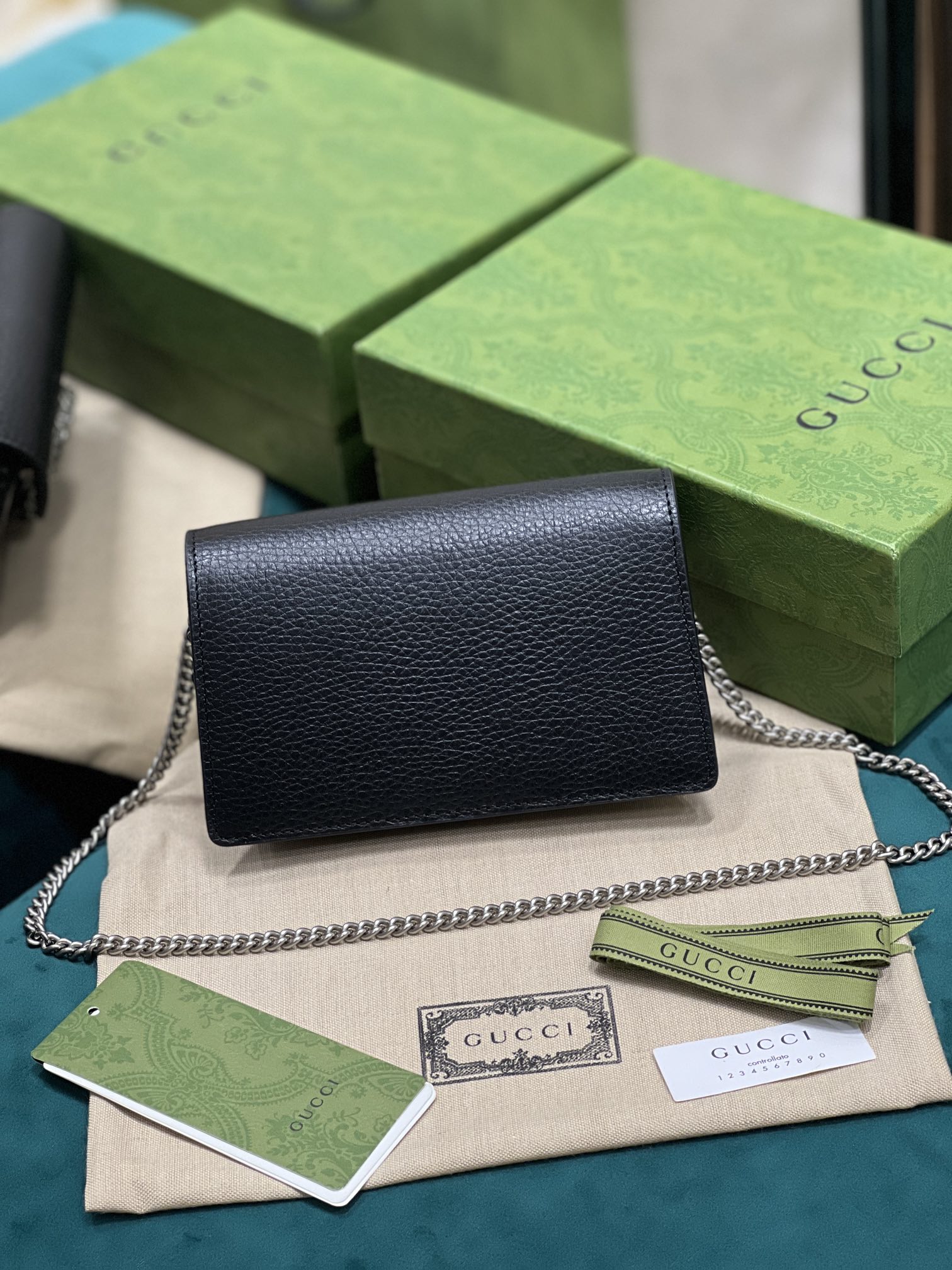 Bagsaaa Gvc*1 Dionysus S*per mini bag 476432 black - 16.5cm
