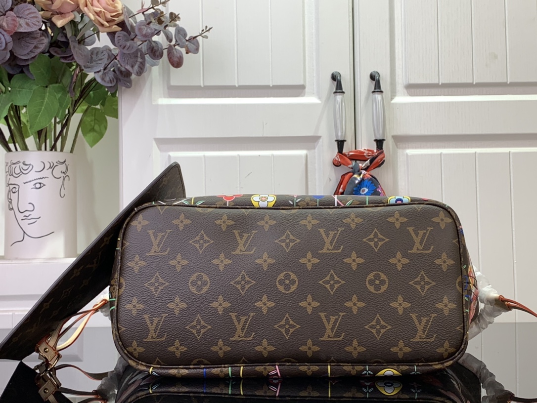 Bagsaaa L0vis Vvtt0n M13271 LV x TM Neverfull MM Bag - 31 x 28 x 14 cm