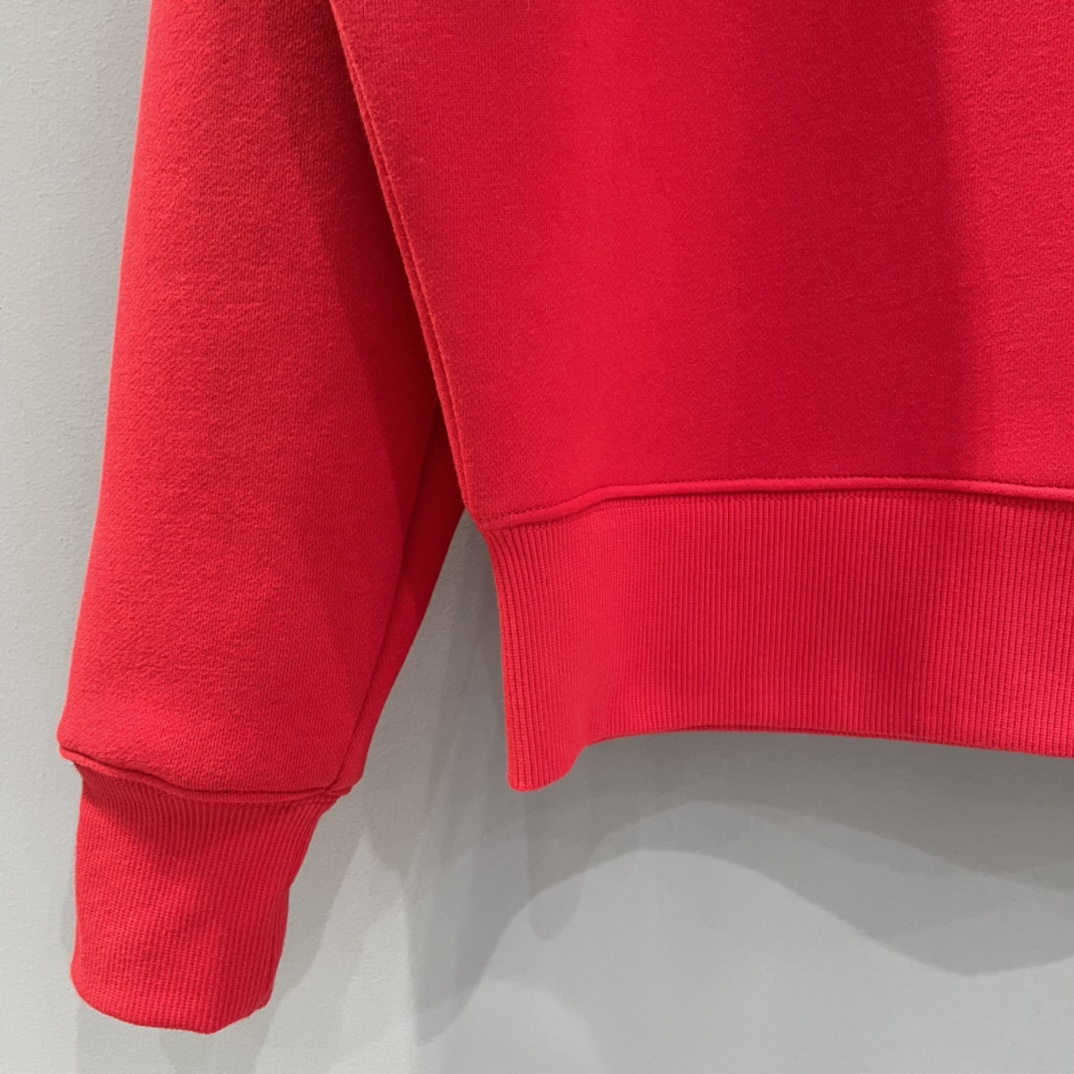 Bagaaaa AMI Paris Ami de Coeur hoodie red
