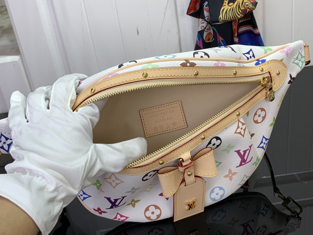 Bagsaaa L0vis Vvtt0n M13660 LV x TM High Rise Multicolored - 34.5cm