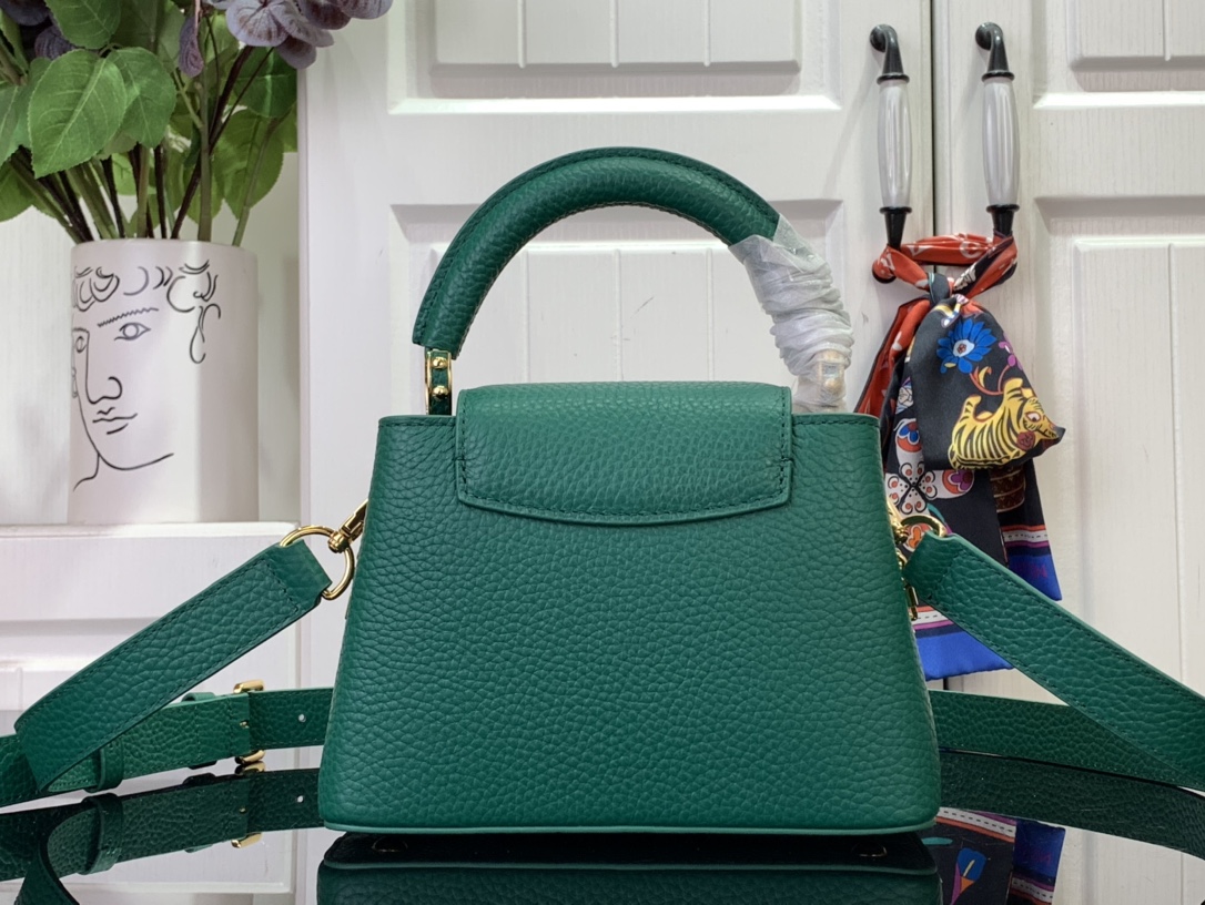 Bagsaaa L0vis Vvtt0n M11906 Capucines Mini Green - 21cm