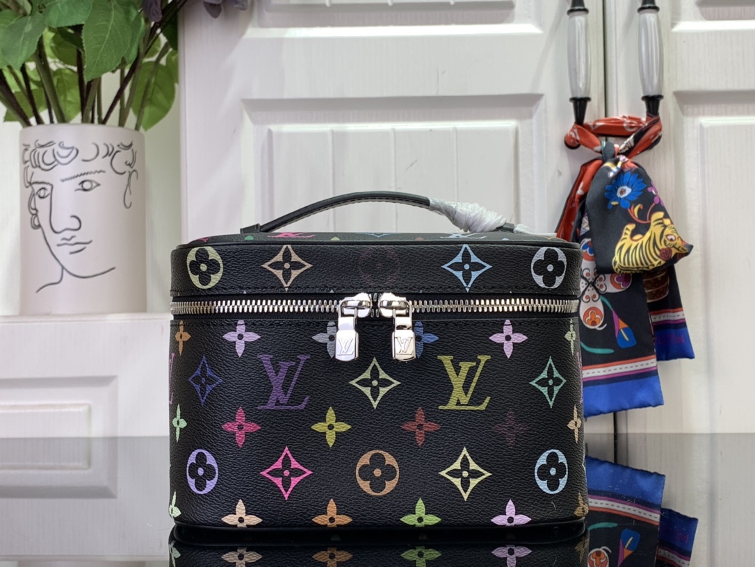 Bagsaaa L0vis Vvtt0n M13747 LV x TM Nice Mini Multicolored - 20cm